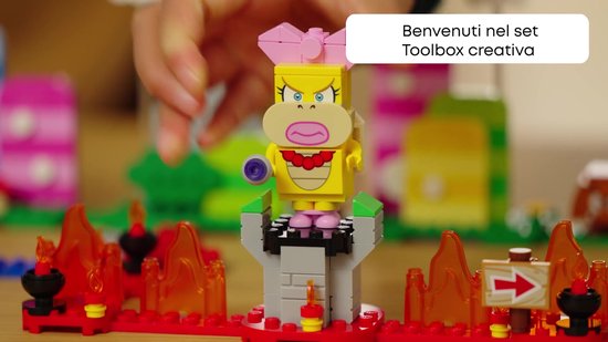 LEGO Super Mario 71418 Set La boîte a Outils Créative, Jouet Enfants