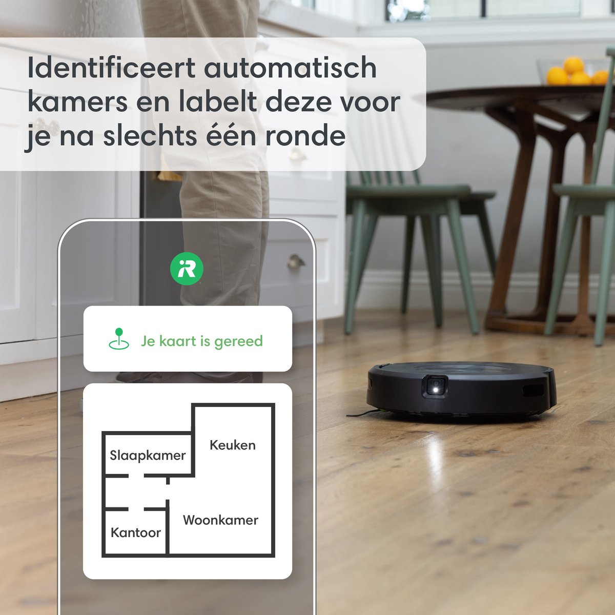 iRobot Roomba Combo j5 Robotstofzuiger met Dweilfunctie - Objectdetectie en vermijding - Ideaal voor Huisdieren - j5178 thumbnail 7