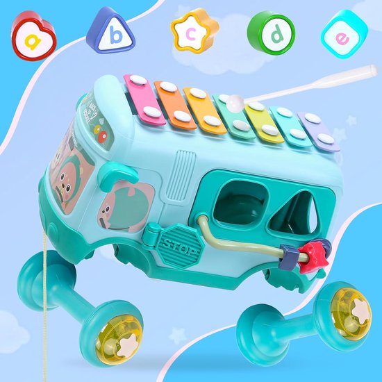 Cadeaux de jouets pour garcons de 1 an speelgoed bebe garcon de 12 a 18 mois bus. bol