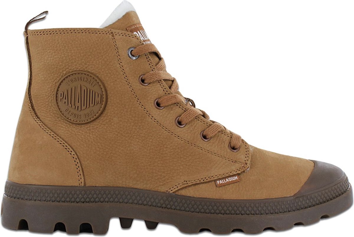 PALLADIUM Pampa HI ZIP WL Heren Winter Laarzen Boots Schoenen Leer 05982-257-M Bruin