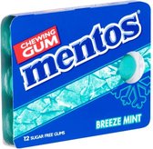 Mentos - Frisse Breeze Kauwgom Mint