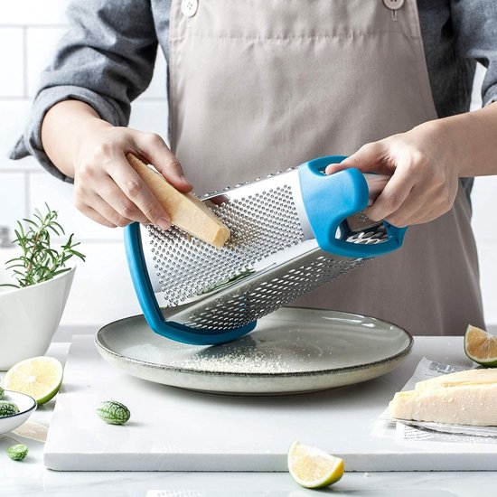 Ciieeo 12-delige Mini Rasp Set – Roestvrij Staal, Antislip Handvat, Veelzijdig Voor Kaas, Groenten En Fruit