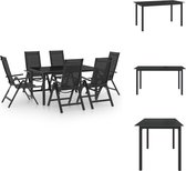 vidaXL Tuinset - praktisch en trendy - meubelset - Afmeting- 150 x 90 x 74cm - Ken- inklapbaar en verstelbaar - Tuinset