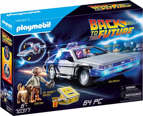 PLAYMOBIL ​Back to the Future - DeLorean - 70317 - PLAYMOBIL