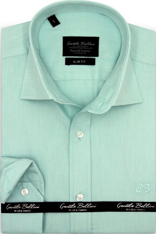 ONLY & SONS slim fit overhemd ONSSKY met all over print blauw | wehkamp