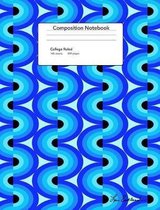 Blue Waves Composition Notebook