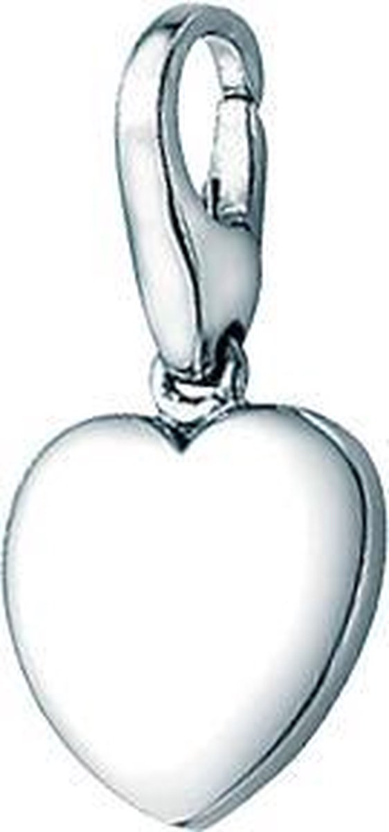 Bedel | Charm | zilver | Giorgio Martello | graveer hart | plaatje