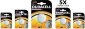 5 Stuks - Duracell CR1620 lithium batterij