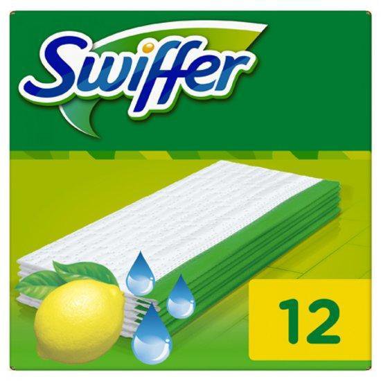 swiffer lingettes imprégnées pour le sol citron - 12