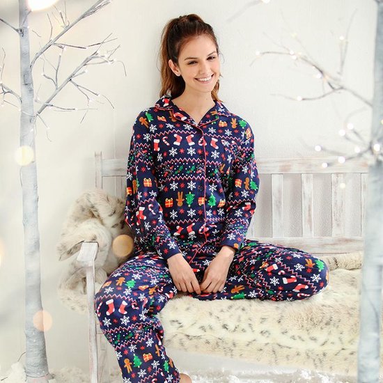 Kleding Meisjeskleding Pyjamas & Badjassen Pyjama Sets Mijn eerste kerstpyjama met kant en strikjes 