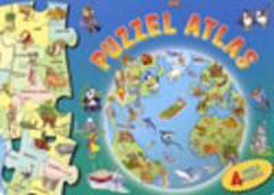 Cover van het boek 'De puzzelatlas'