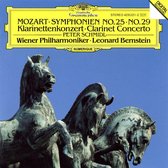 Mozart: Symphonien no 25 & 29, etc / Bernstein, Vienna PO