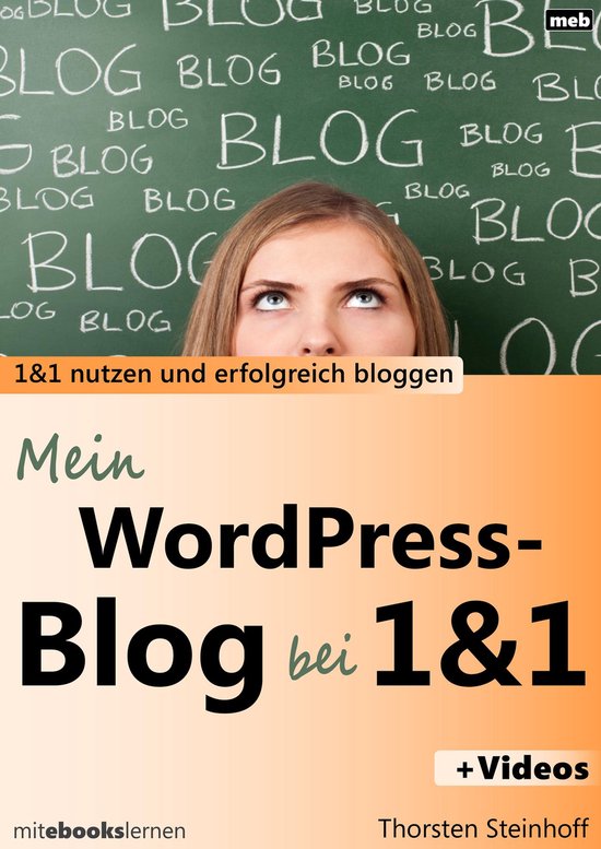 Mein WordPress-Blog bei 1und1 - cover