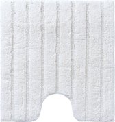 California - Tapis de toilette avec antidérapant - Ivoire - 60 x 60 cm