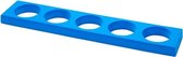 Trendy Sport Opbergsysteem van EVA-schuim - voor 5 Pilates rollen - ca. 96 cm lang x 19 cm breed x 5 cm hoog - Blauw Trendy Sport Opbergsysteem van EVA-schuim - voor 5 Pilates rollen - ca. 96 cm lang x 19 cm breed x 5 cm hoog - Blauw