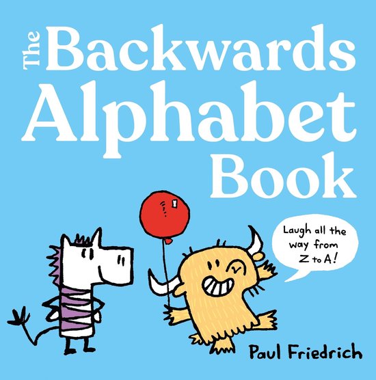 The Backwards Alphabet Book - cover