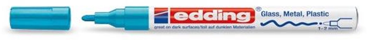 Edding paintmarker e-751 lichtblauw 10 stuks