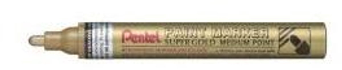 Pentel MMP10-X verf-stift Goud 12 stuk(s)
