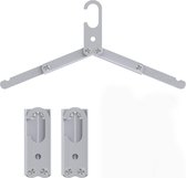 Flokoo - Kledinghanger - Organiser - 8 stuks - Wit - Bespaar