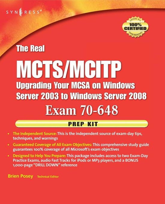 The Real MCTS/MCITP Exam 70-648 Prep Kit - cover