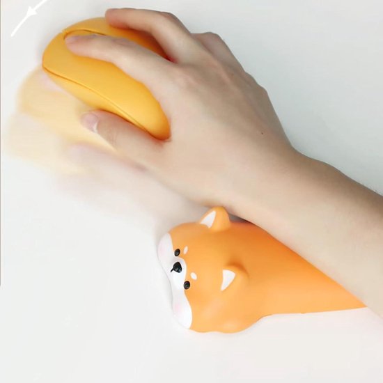 Vaydeer Ergonomische polssteun voor toetsenbord en muis, polssteun voor computer, zacht traagschuim kussen voor kantoor, kantoorhand, laptop, typen