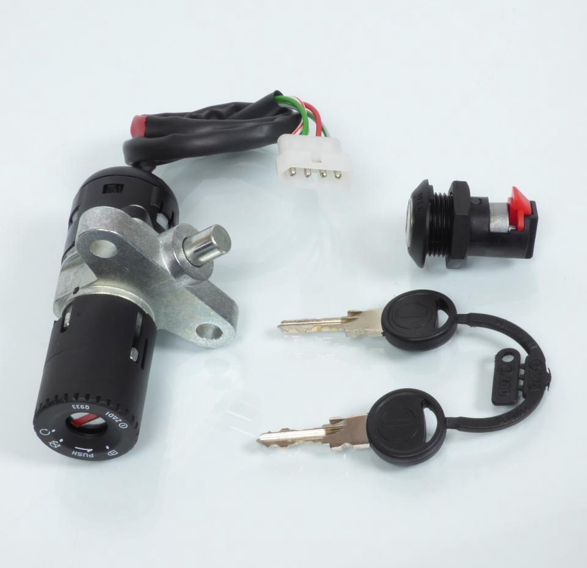 originele sloten set voor motorfiets beta 50 rr motard track na 2018 024.40.001.00.00 / 59915-1000 nieuw
