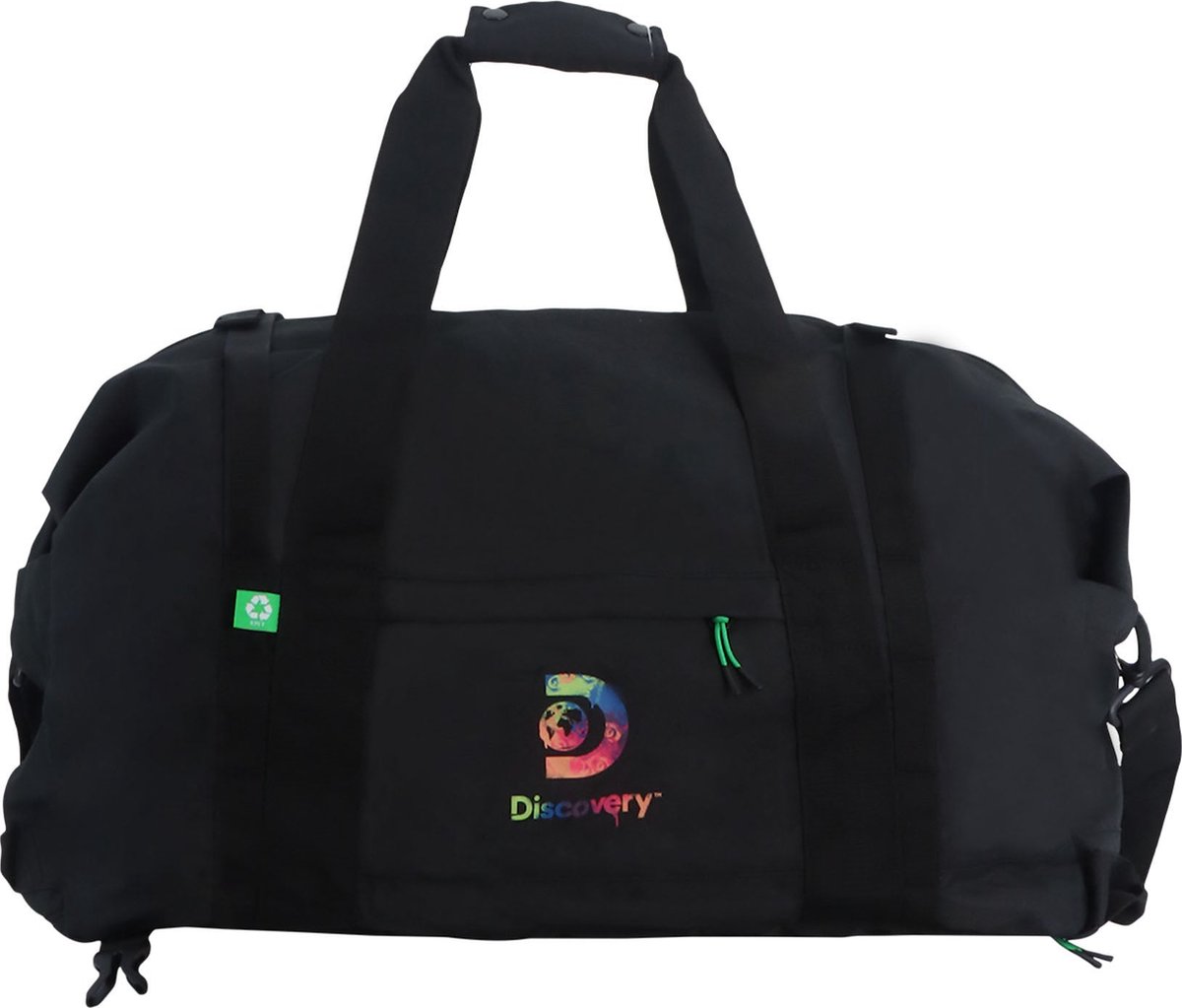 Discovery Duffeltas / Reistas "Drive" 60 cm - Zwart - opvouwbaar - Zwart