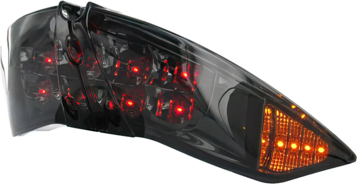 Achterlicht STR8 met knipperlichten LED smoke Peugeot Jetforce