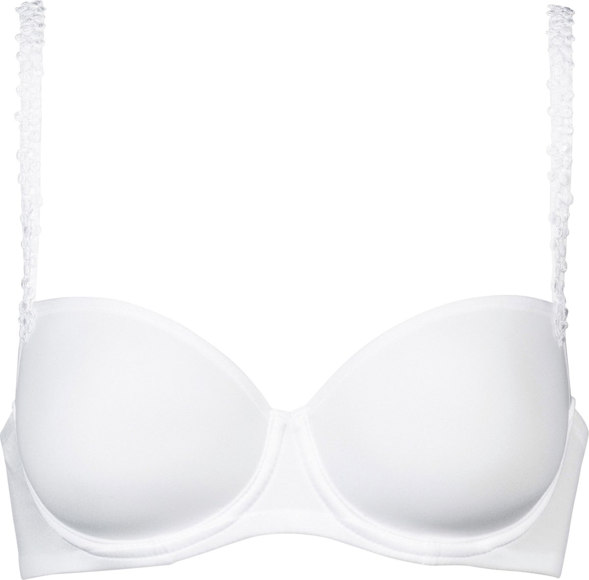 Mey Modern Joan- Spacer-beha | Neckholder | Half Cup Serie Modern Joan Wit