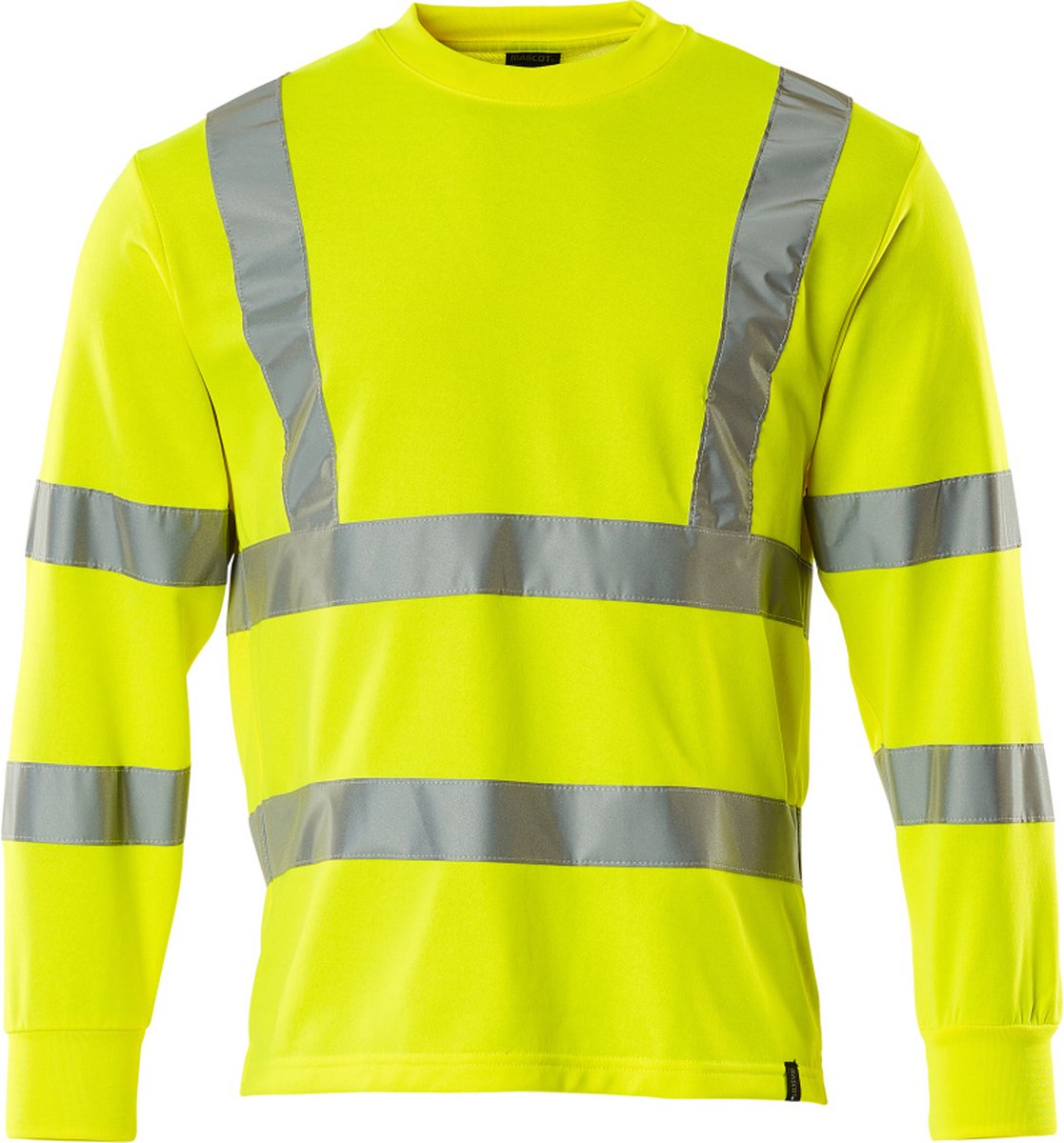 Mascot Safe Classic Sweatshirt 50106-854 - Hi-Vis geel - M