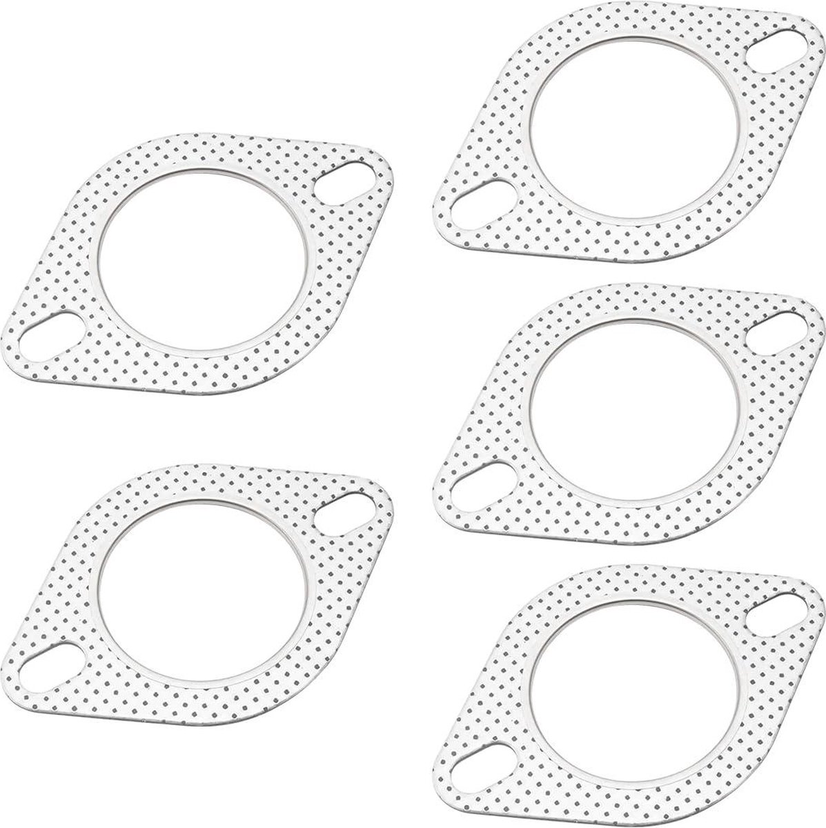 Uitlaatspruitstuk flensafdichting - metalen afdichting - versterkte ring - 63-64 mm - 5 stuks - auto's .