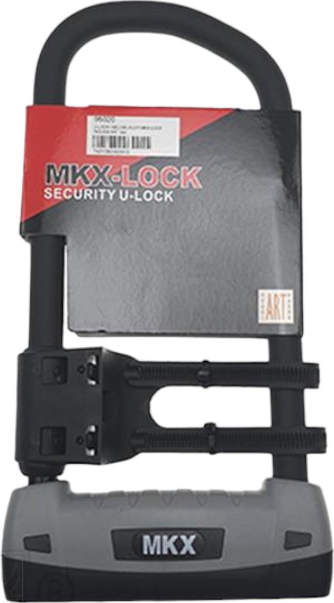 U Beugelslot MKX 308 x 160 mm Met ART 4 Sterren keurmerk - Met 2 Sleutel + Slothouder
