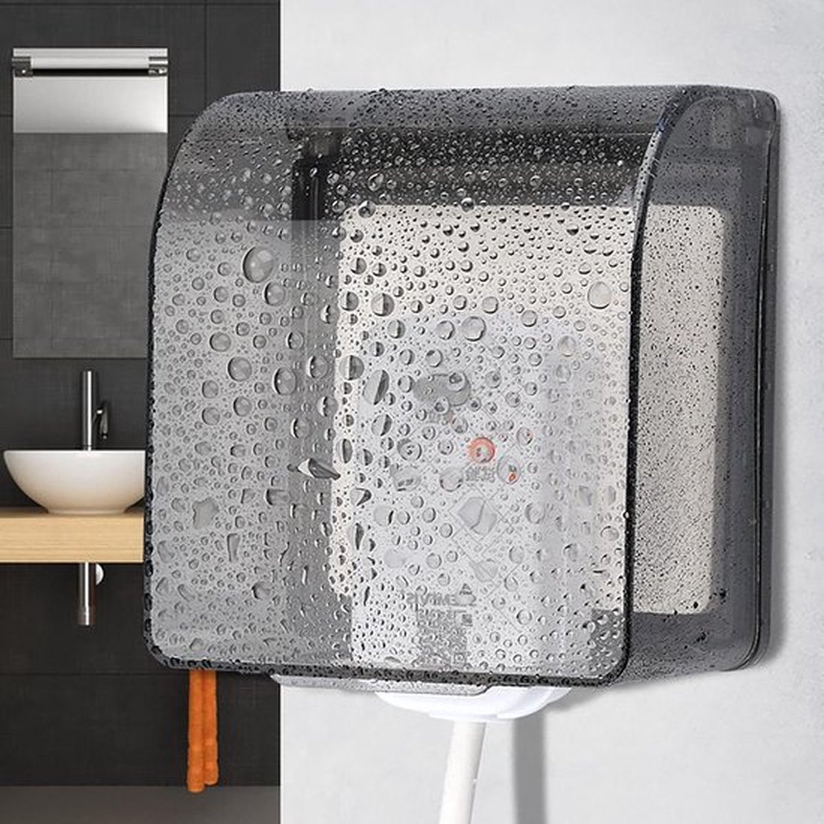 Waterdicht buitenstopcontact - waterdichte wandschakelaar - stopcontact 122 x 108 x 73 cm - 86 type afdekkingen - schakelaar stekker box - spatbescherming
