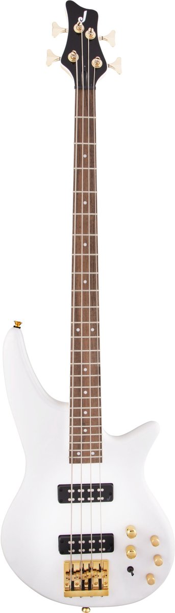 Jackson JS3 Spectra Bass IV Snow White - Elektrische basgitaar