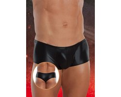 SoftLine Collection - Spannende zijden herenslip Zwart M
