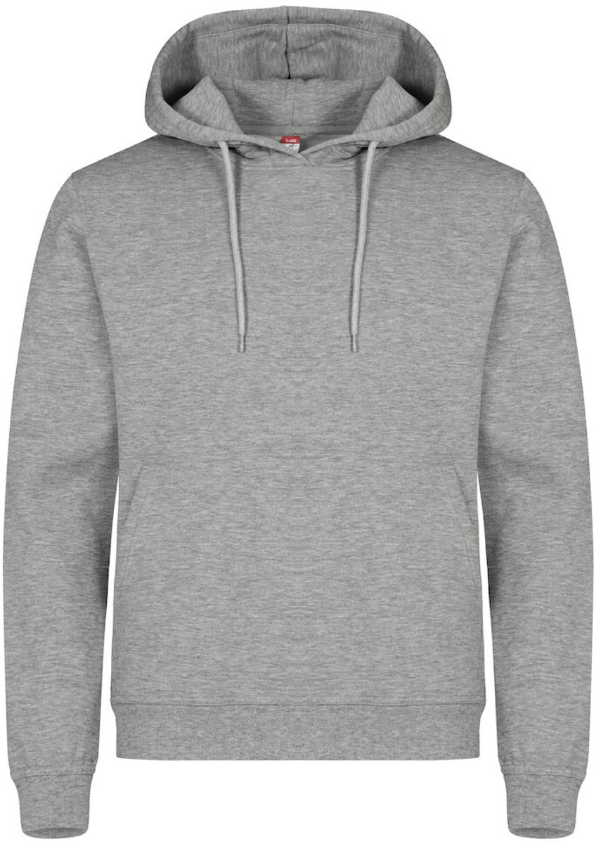 Clique Miami Hoody 0201031 - Grijsmelange - M
