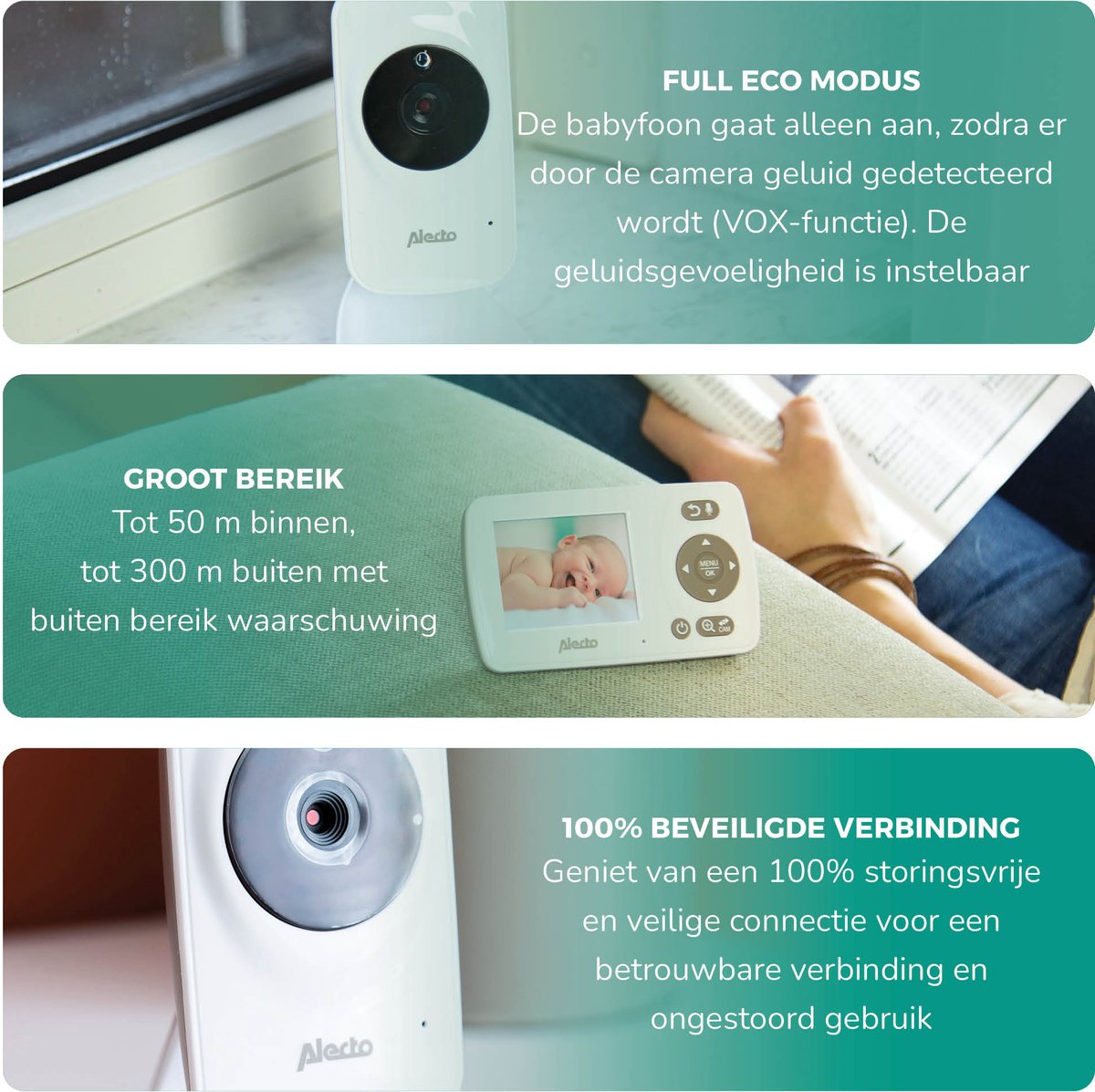 Alecto DVM-71 Babyfoon met Camera - afbeelding 3