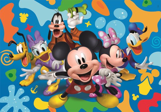 Clementoni - Puzzel - 104 Stukjes - Disney Mickey en Vrienden ...