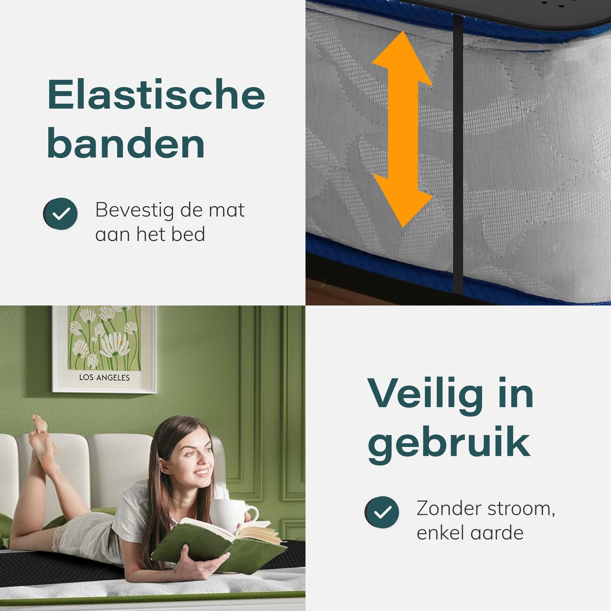 Aardingsmat 68×150 cm - Statische afvoering voor rust thumbnail 2
