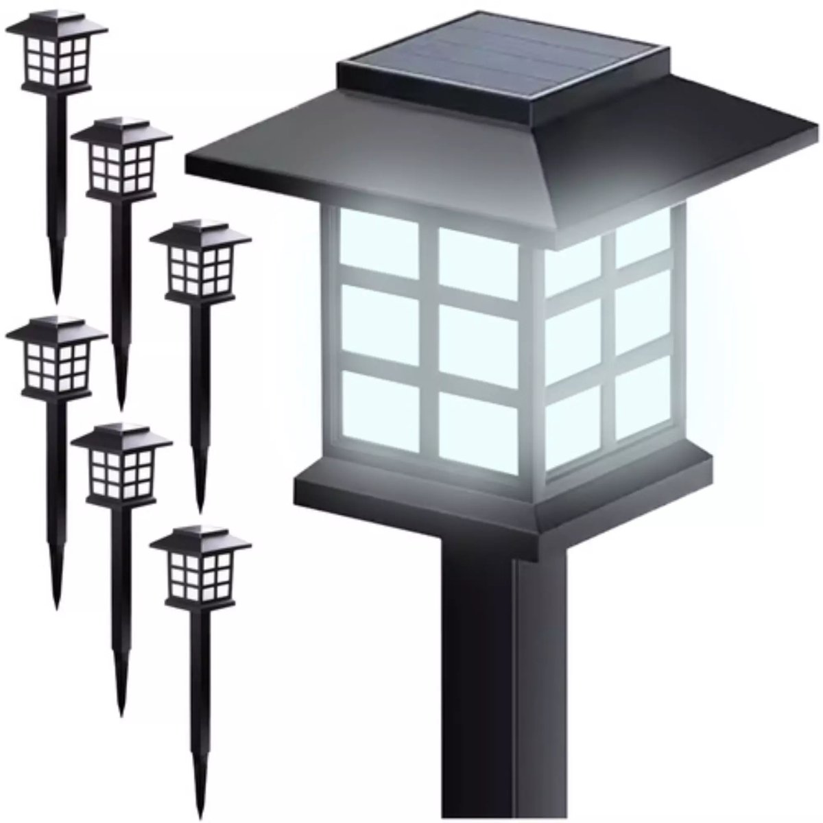 Gardlov Solar Tuinlamp - Energiezuinige LED Verlichting met Natuurlijke Vlam-effect