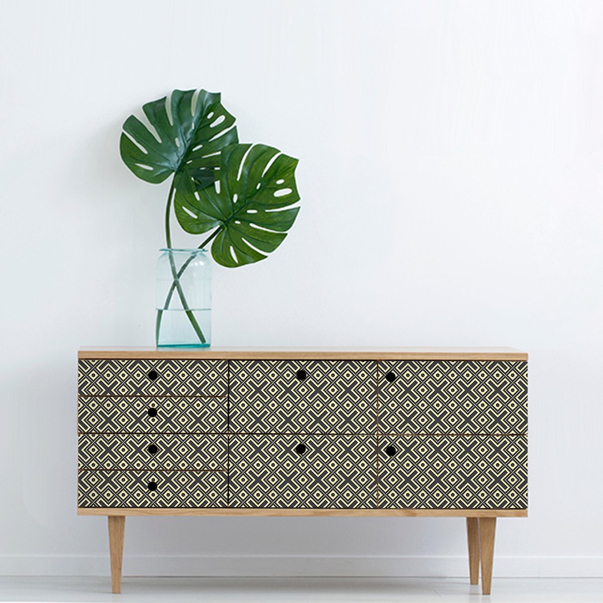 Ambiance Sticker Scandinavische meubelsticker, Dariak, 40 x 60 cm Multi color
