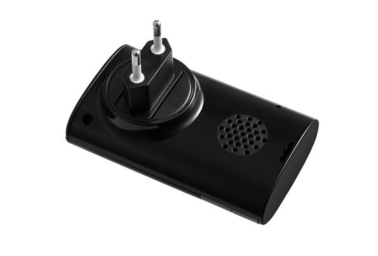 Sonnette sans fil Vlectro - Zwart - 2 récepteurs enfichables - Perfect pour les grandes maisons