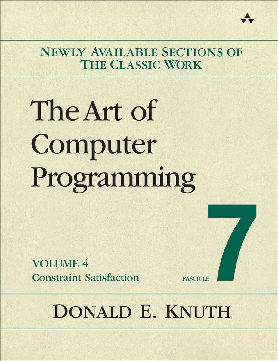 Omslag van Art of Computer Programming, Volume 4, Fascicle 7, The