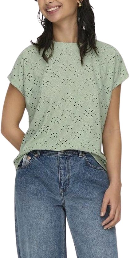 ONLY ONLSMILLA S/ S TOP JRS NOOS Top Femme - Taille XS
