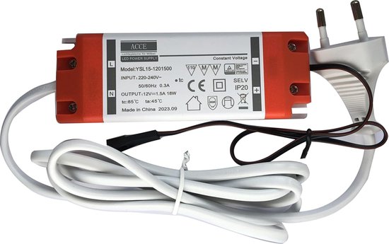 ACCE Superdun en aluminium behuizing, led-onderbouwlamp, keuken