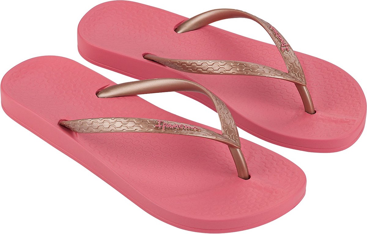 Ipanema Anatomic Tan Dames Slippers - Pink