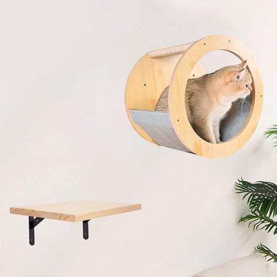 Kattenmeubel wand - Dierenbenodigdheden kopen? | Korting tot 18