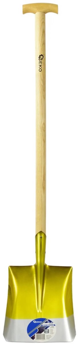 GEKO Universele schep - lichtgewicht - houten T-greep - 125 cm