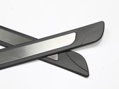 Instaplijsten (instapstrips) compatibel met Opel Corsa E 2014-2019 (5 deurs) - Kras bescherming - Set van 4 - Zwart Chrome