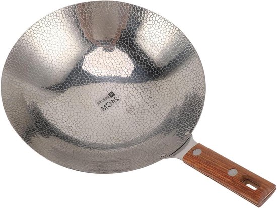nuovva Inductiekookplaat koekenpanset, antiaanbakpan - keuken koperen wokpan kookgerei - 26 cm
